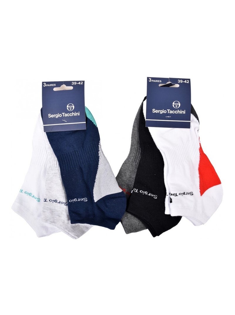 Calzini SERGIO TACCHINI - Confezione da 6 Multicolore - Kiabi