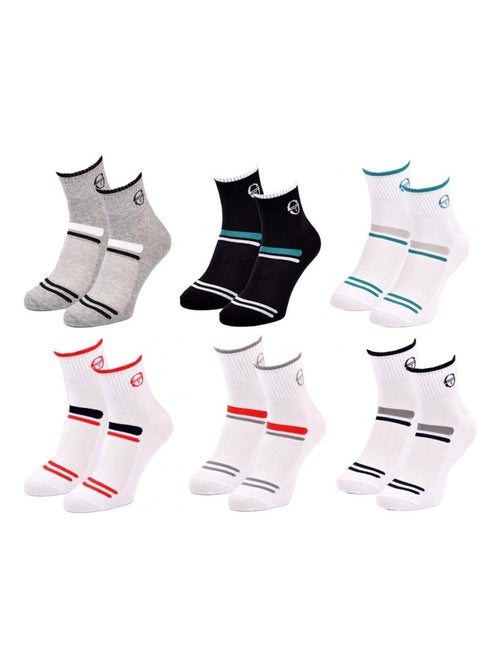 Calzini SERGIO TACCHINI QUARTER - Confezione da 6 - Kiabi