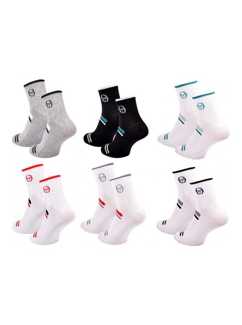 Calzini SERGIO TACCHINI QUARTER - Confezione da 6 - Kiabi