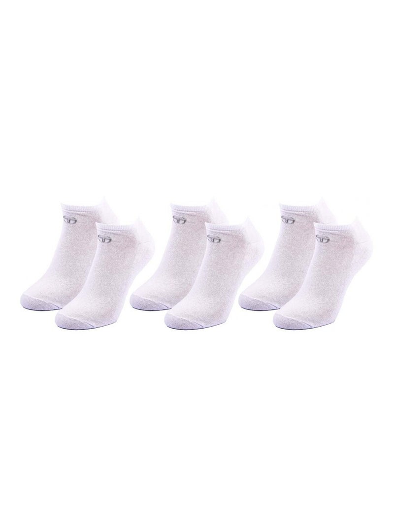 Calzini SERGIO TACCHINI SNEAKER - Confezione da 3 Multicolore - Kiabi