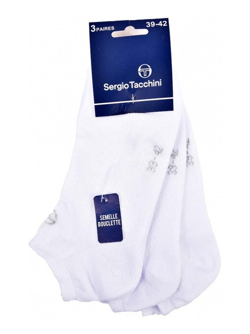 Calzini SERGIO TACCHINI SNEAKER - Confezione da 3 Multicolore - Kiabi