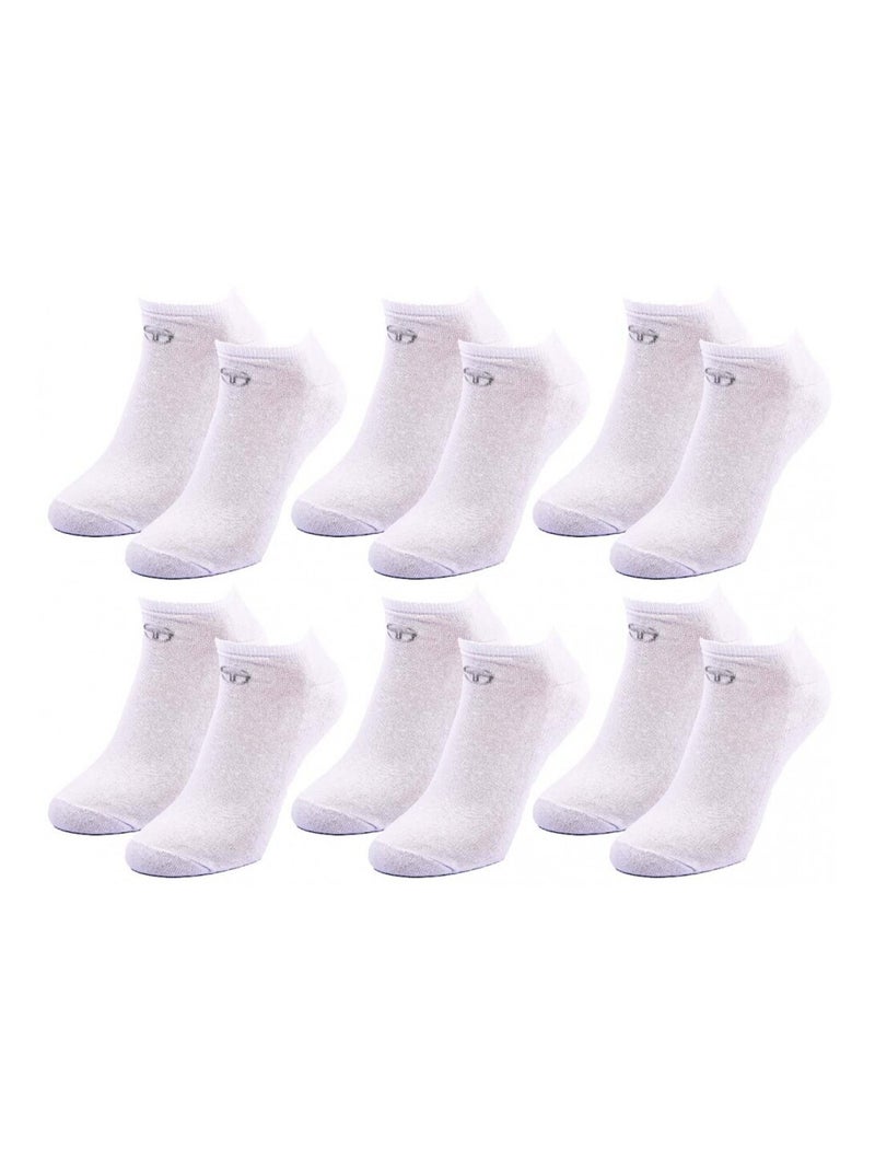Calzini SERGIO TACCHINI SNEAKER - Confezione da 6 Multicolore - Kiabi