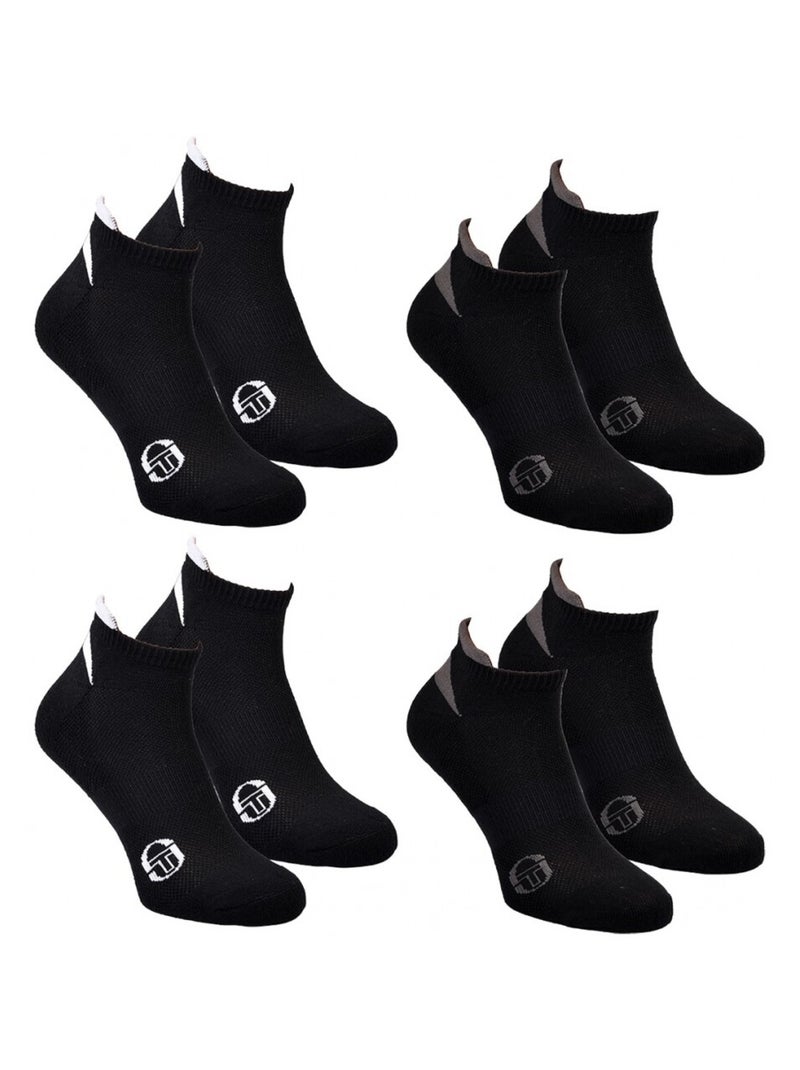 Calzini SNEAKER SERGIO TACCHINI Confezione da 4 Paia Multicolore - Kiabi