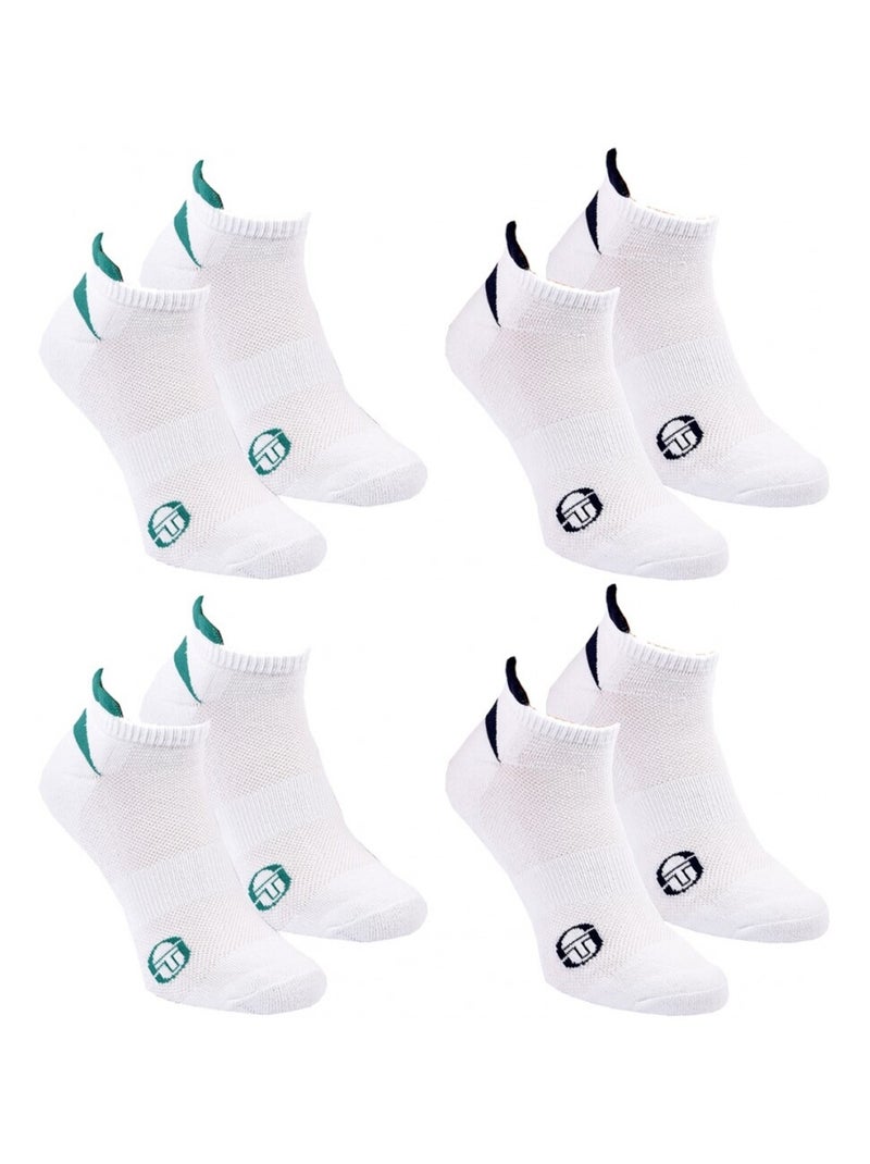 Calzini SNEAKER SERGIO TACCHINI Confezione da 4 Paia Multicolore - Kiabi