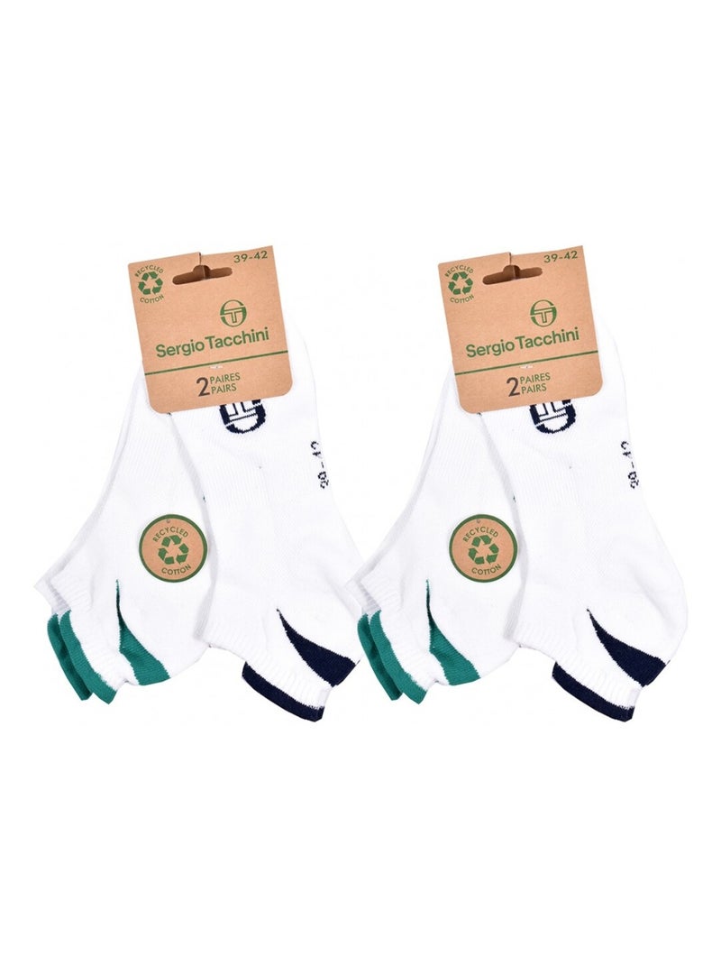 Calzini SNEAKER SERGIO TACCHINI Confezione da 4 Paia Multicolore - Kiabi