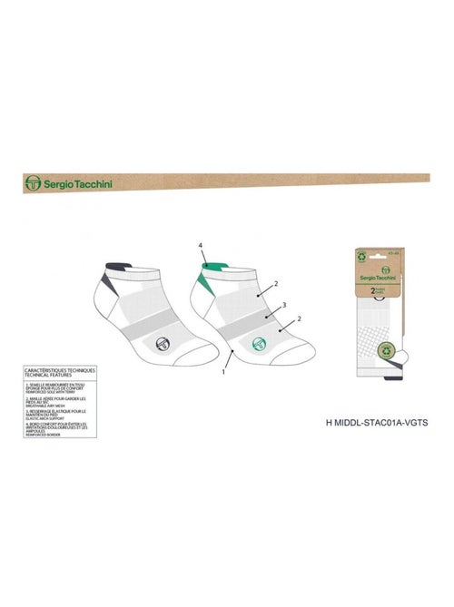 Calzini SNEAKER SERGIO TACCHINI Confezione da 4 Paia - Kiabi