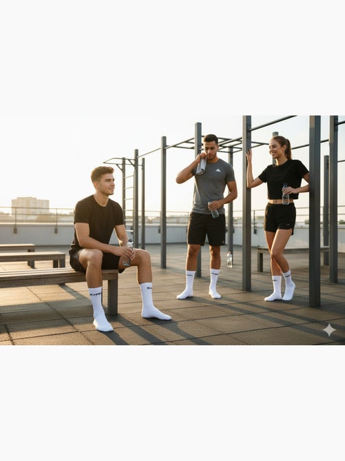 Calzini SPORT KAPPA CREW - Confezione da 20 Paia + 1 GRATIS - Kiabi