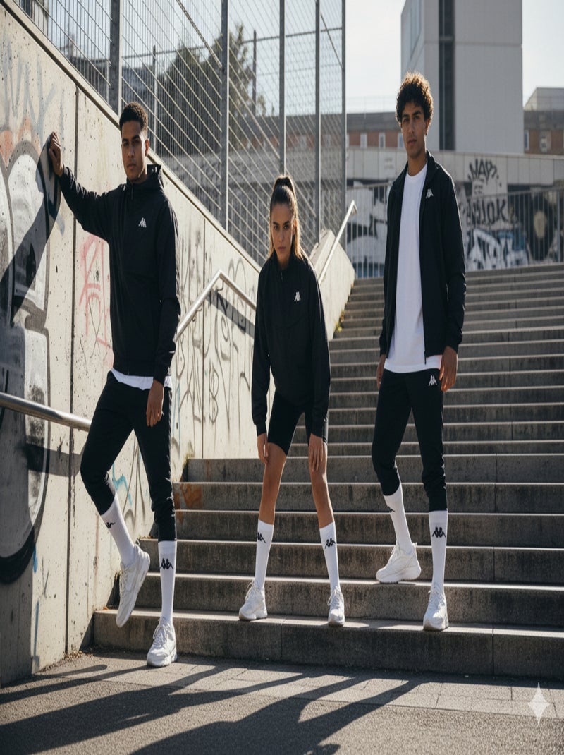 Calzini SPORT KAPPA CREW - Confezione da 20 Paia + 1 GRATIS Bianco - Kiabi