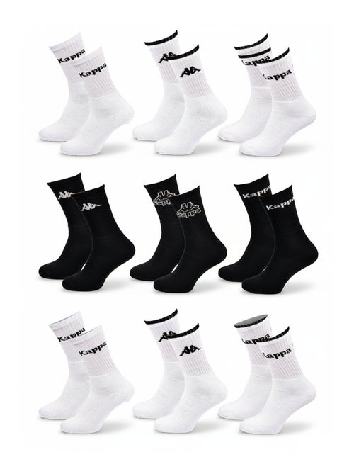 Calzini SPORT KAPPA CREW - Confezione da 9 Paia - Kiabi