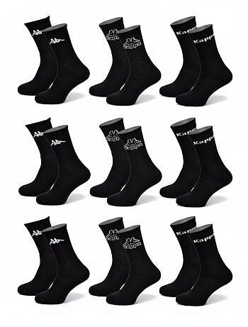 Calzini SPORT KAPPA CREW - Confezione da 9 Paia