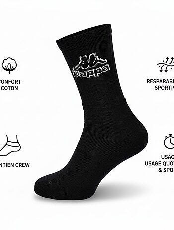 Calzini SPORT KAPPA CREW - Confezione da 9 Paia