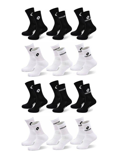 Calzini SPORT LOTTO CREW - Confezione da 12 Paia - Kiabi