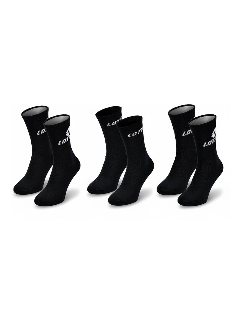 Calzini SPORT LOTTO CREW - Confezione da 20 Paia + 1 GRATIS Nero - Kiabi