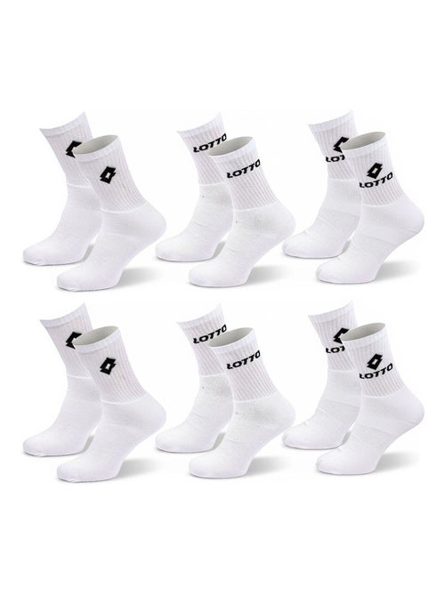 Calzini SPORT LOTTO CREW - Confezione da 6 Paia - Kiabi
