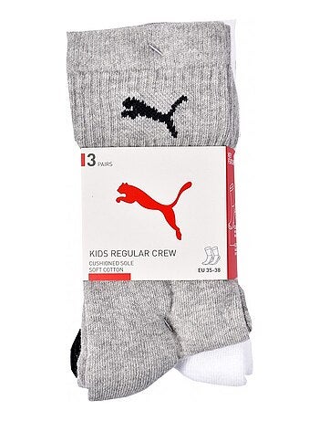 Calzini Sport PUMA Tennis CREW JUNIOR - Confezione da 3