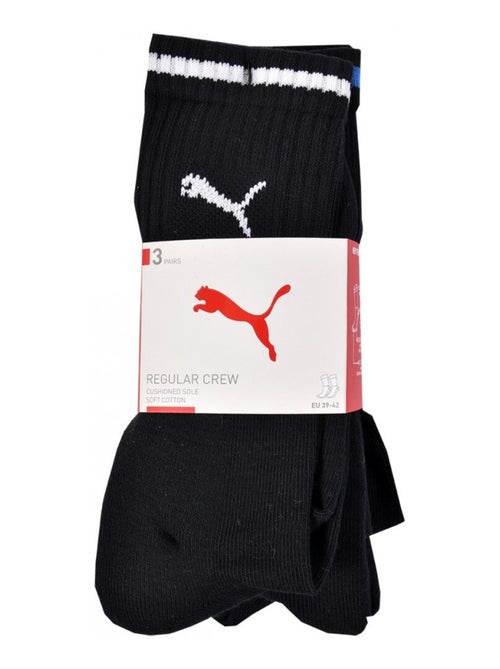 Calzini Sport PUMA Tennis CREW STRIPE - Confezione da 3 - Kiabi