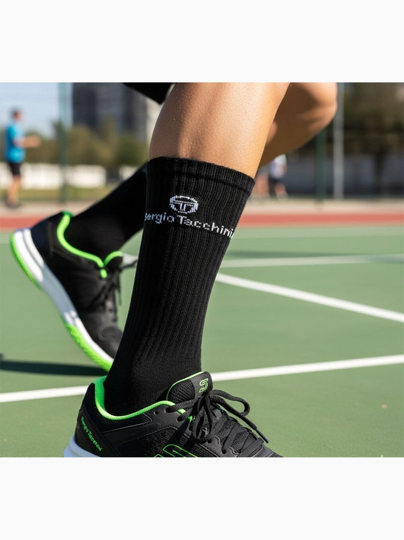 Calzini SPORT SERGIO TACCHINI - Confezione da 12 Paia Nero - Kiabi
