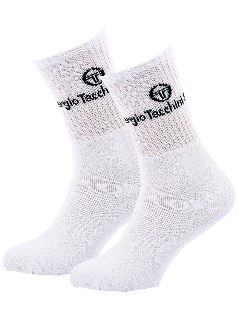 Calzini SPORT SERGIO TACCHINI - Confezione da 3 Paia Bianco - Kiabi
