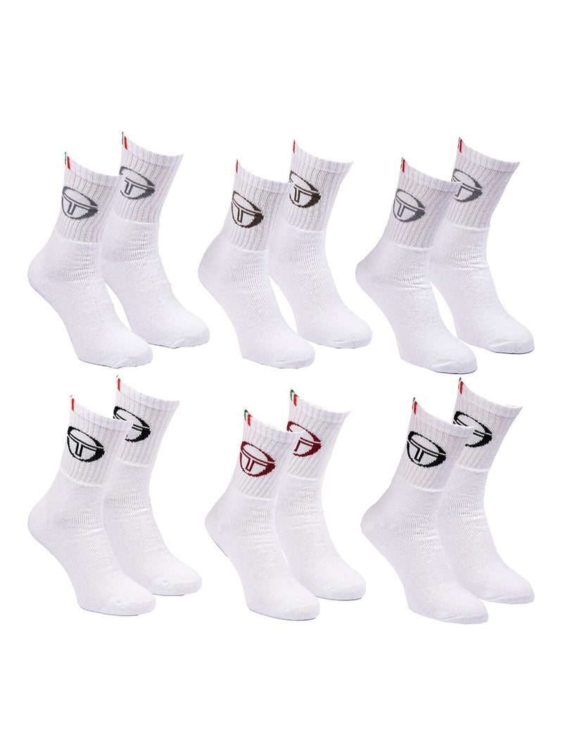 Calzini SPORT SERGIO TACCHINI - Confezione da 6 Paia Multicolore - Kiabi