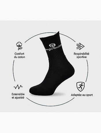 Calzini SPORT SERGIO TACCHINI - Confezione da 9 Paia