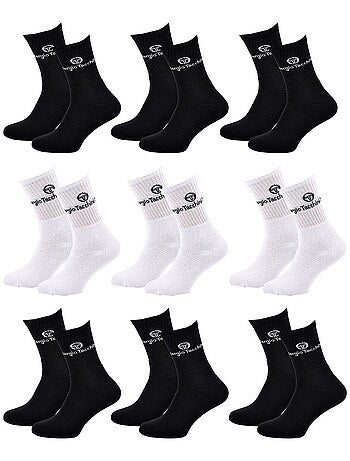 Calzini SPORT SERGIO TACCHINI - Confezione da 9 Paia