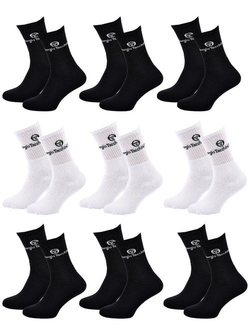 Calzini SPORT SERGIO TACCHINI - Confezione da 9 Paia - Kiabi