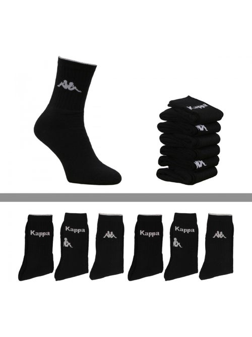 Calzini sport uomo Kappa confezione da 6 - Kiabi Calzini sport uomo Kappa confezione da 6 - Kiabi