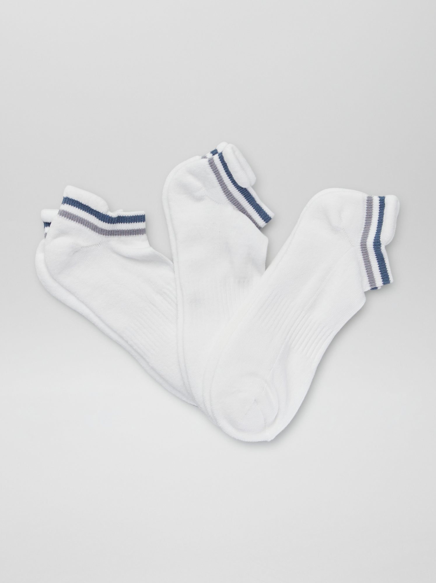 Calzini Sportivi Alla Caviglia – Arancioni E Blu, Set Multiplo, Traspiranti E Ammortizzati
