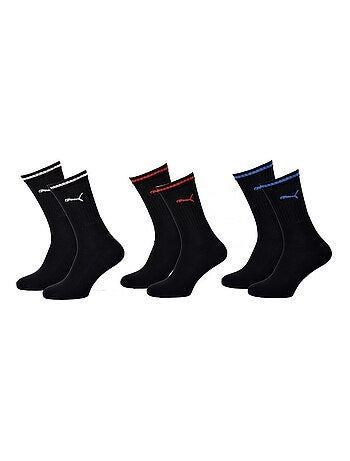 Calzini Sportivi PUMA Tennis CREW STRIPE - Confezione da 3