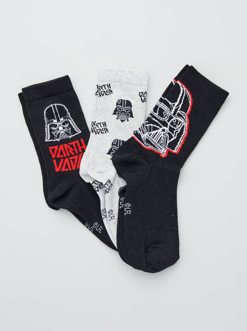 Calzini 'Star Wars' set di 3 paia NERO - Kiabi
