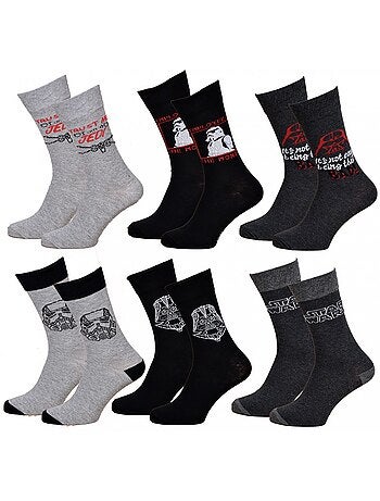 Calzini Star Wars uomo - Confezione da 6