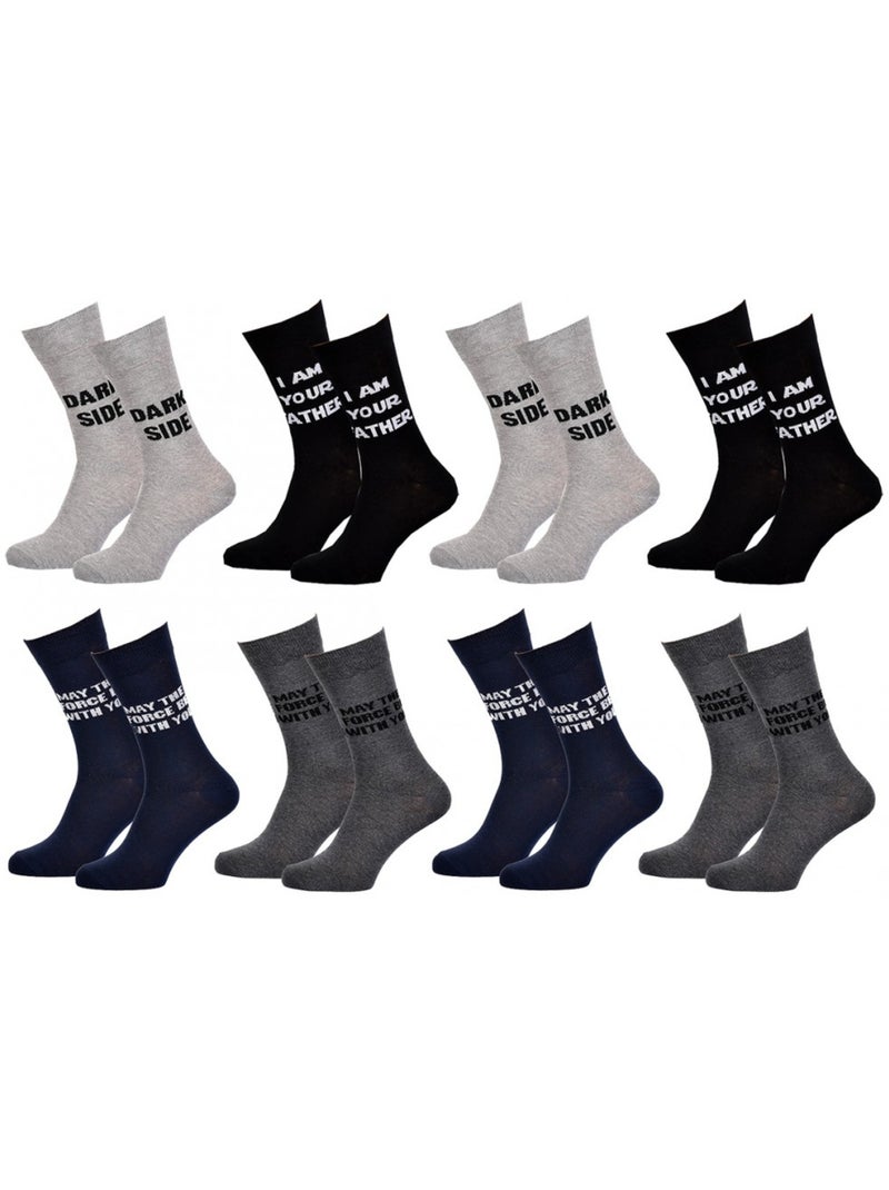 Calzini Star Wars uomo - Confezione da 8 Multicolore - Kiabi