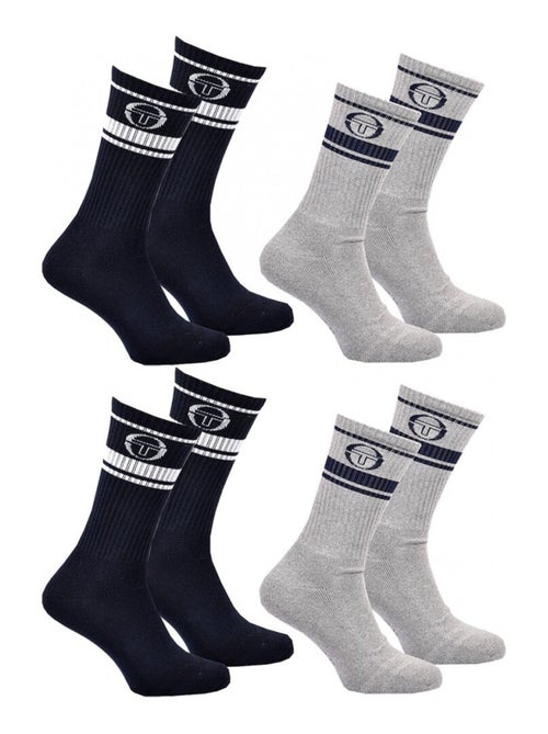 Calzini TENNIS SERGIO TACCHINI Confezione da 4 Paia - Kiabi