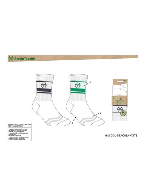 Calzini TENNIS SERGIO TACCHINI - Kiabi