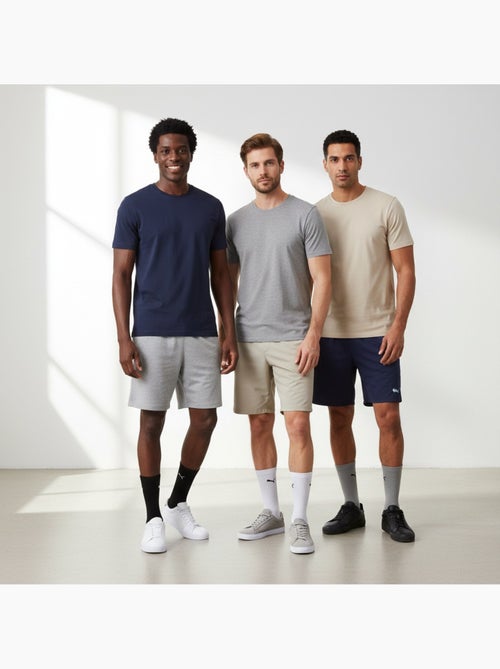 Calzini unisex puma crew confezione 6 paia - cotone, tacco cucito - Kiabi Calzini unisex puma crew confezione 6 paia - cotone, tacco cucito - Kiabi