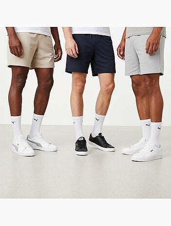 Calzini unisex puma crew confezione 6 paia - cotone, tacco cucito