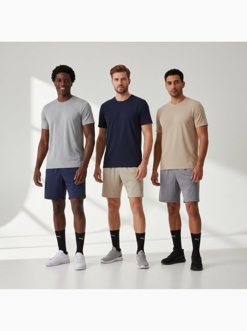 Calzini unisex puma crew confezione 6 paia - cotone, tacco cucito - Kiabi Calzini unisex puma crew confezione 6 paia - cotone, tacco cucito - Kiabi