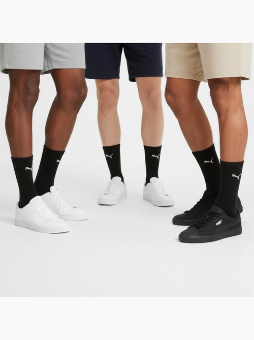 Calzini unisex puma crew confezione 6 paia - cotone, tacco cucito - Kiabi Calzini unisex puma crew confezione 6 paia - cotone, tacco cucito - Kiabi