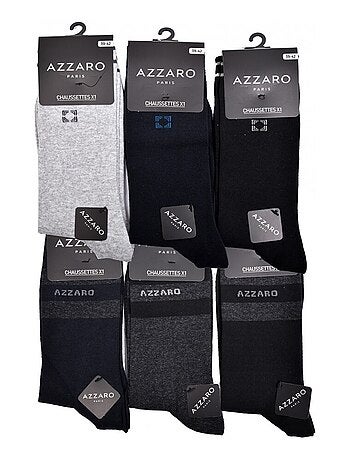 Calzini Uomo AZZARO - Confezione da 6