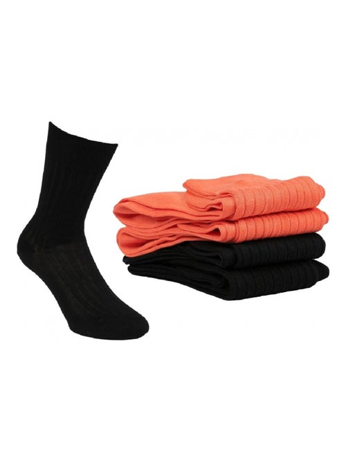 Calzini Uomo Confezione da 4 Fil d'Ecosse - Kiabi