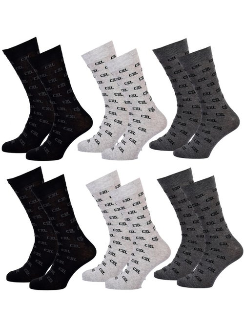 Calzini Uomo CXL BY LACROIX - Confezione da 6 - Kiabi
