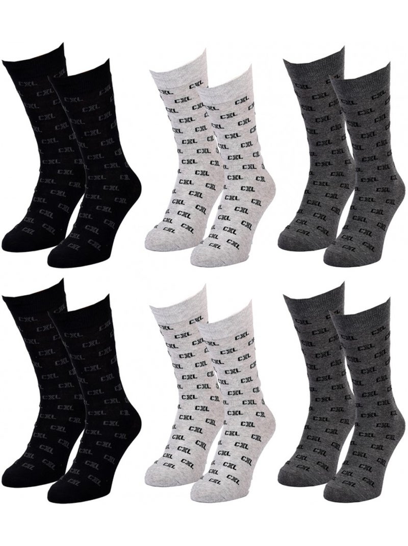 Calzini Uomo CXL BY LACROIX - Confezione da 6 Multicolore - Kiabi