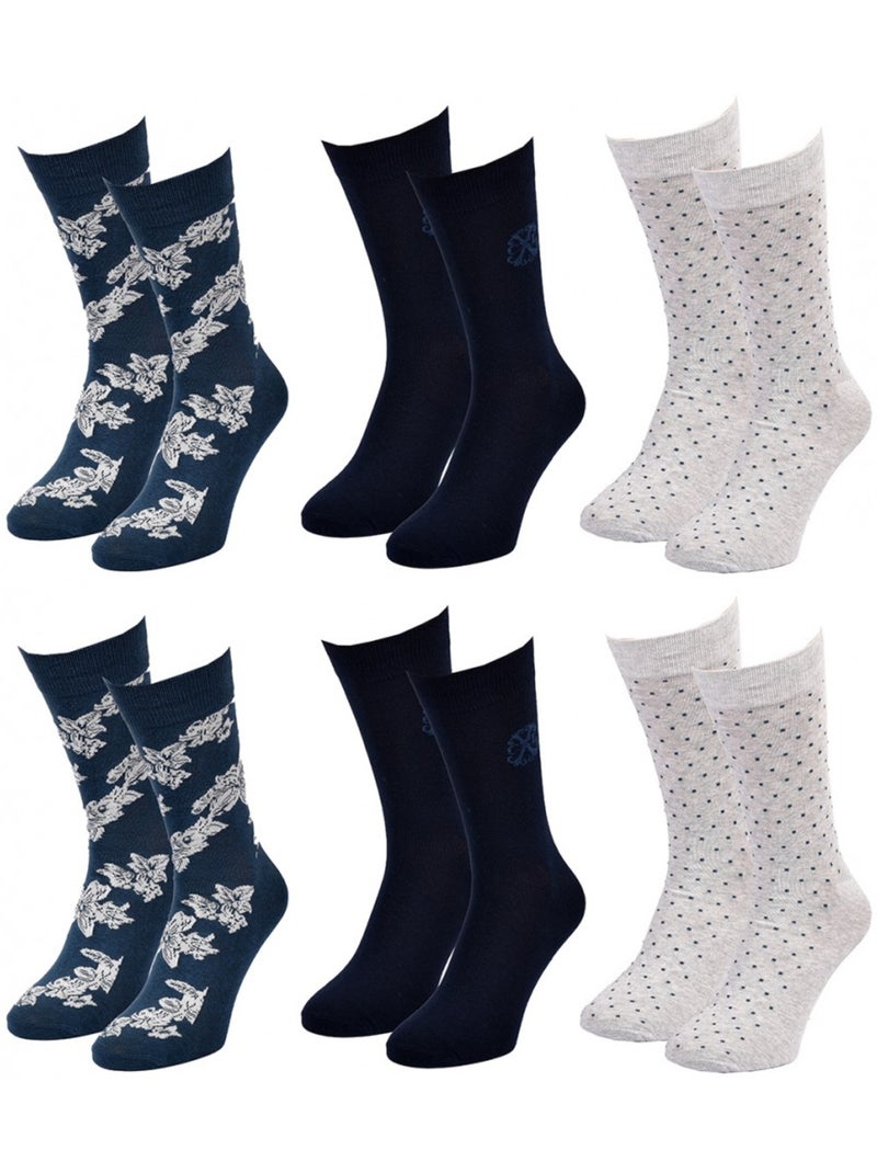 Calzini Uomo CXL BY LACROIX - Confezione da 6 Multicolore - Kiabi