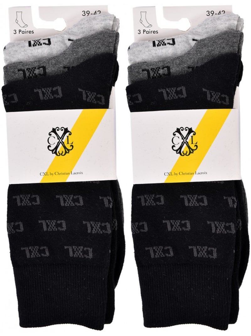 Calzini Uomo CXL BY LACROIX - Confezione da 6 Multicolore - Kiabi