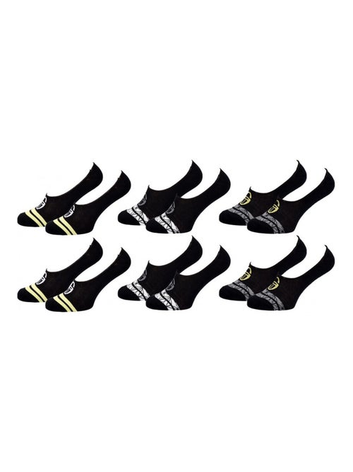 Calzini Uomo FOOTIES SERGIO TACCHINI - Confezione da 6 - Kiabi