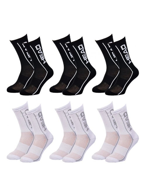 Calzini uomo HEAD SPORT E PERFORMANCE - Confezione da 6 - Kiabi Calzini uomo HEAD SPORT E PERFORMANCE - Confezione da 6 - Kiabi