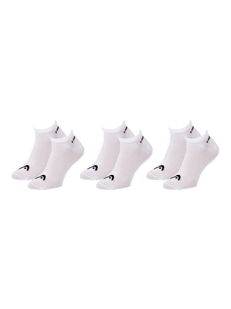 Calzini uomo HEAD SPORT ET PERFORMANCE - Confezione da 12 Bianco Nero - Kiabi