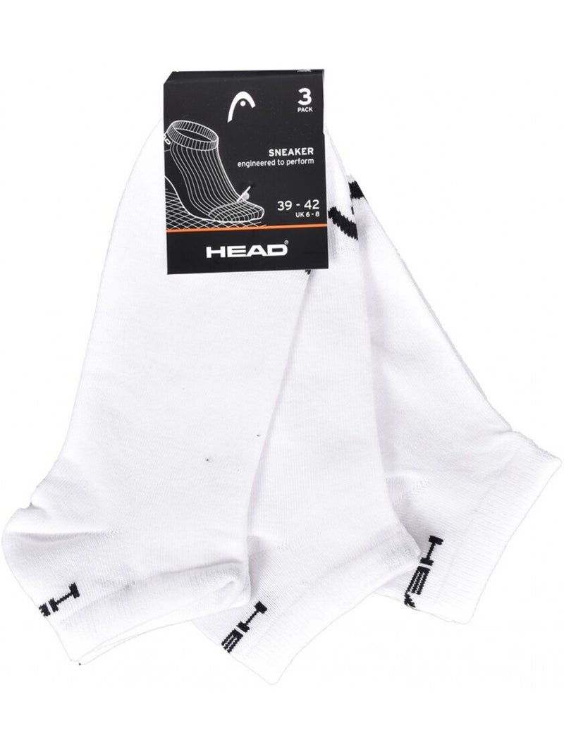 Calzini uomo HEAD SPORT ET PERFORMANCE - Confezione da 12 Bianco Nero - Kiabi