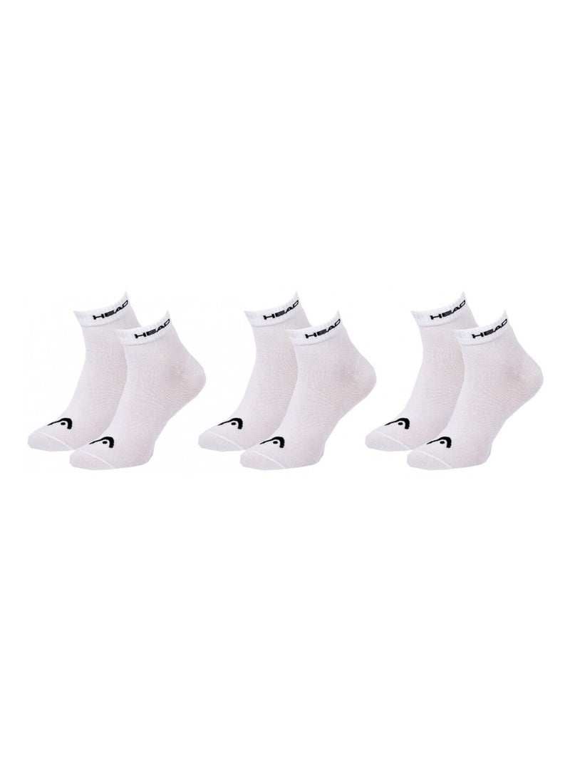 Calzini uomo HEAD SPORT ET PERFORMANCE - Confezione da 12 Nero Bianco - Kiabi