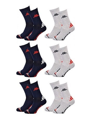 Calzini Uomo KAPPA CREW SPORT - Confezione da 6